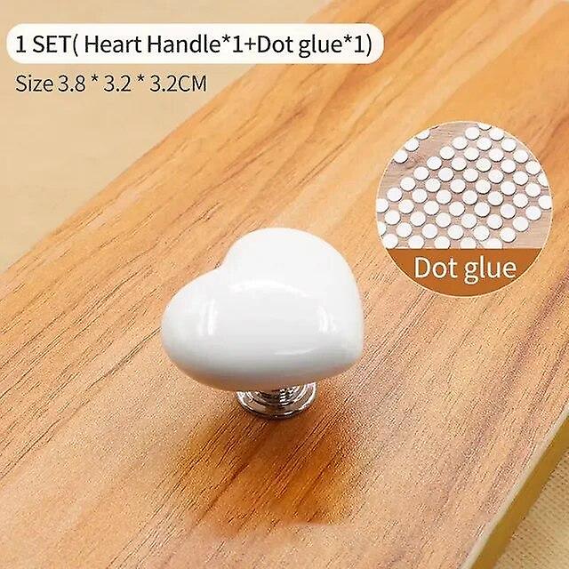 Bathroom Heart Shaped Toilet Press Tool Creative Toilet Press Button Press Push Switch Decor Switch Toilet Bathing Button