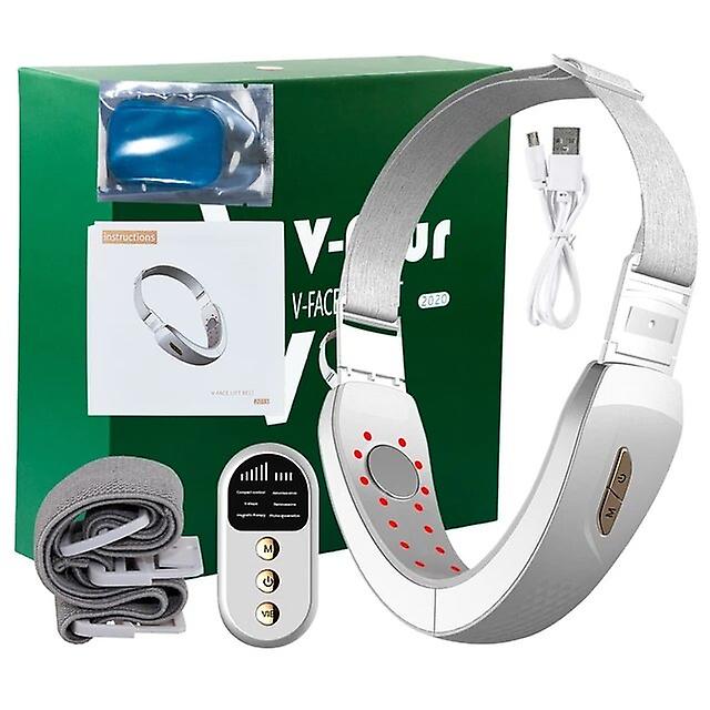 Dobbelthake ansiktsmassasje Slankere V-linje løftemaskin Ems elektrisk ledet fotonterapi ansiktsløft slanking tett slank enhet