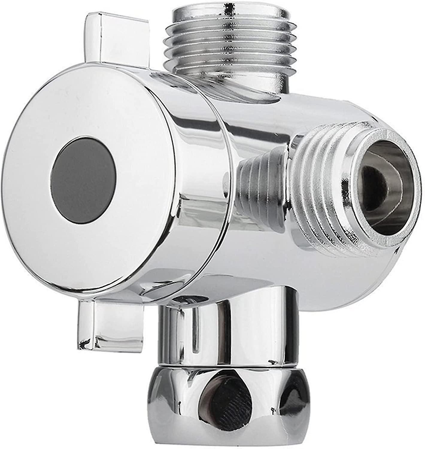 3-Way Shower Diverter, G1/2" T-Adapter