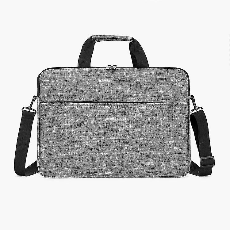 grey laptop bag