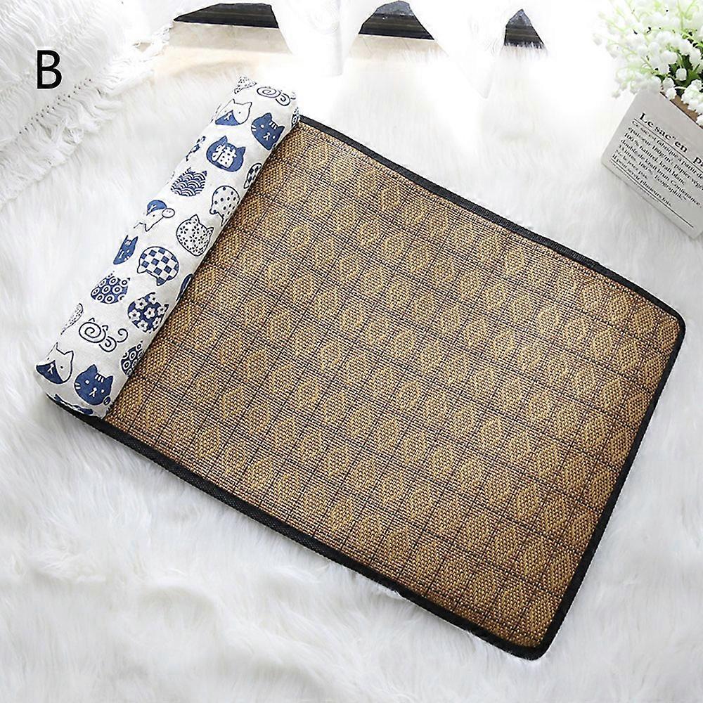 1 pcs Summer Pet Cooling Mat Cat Mat - Style B