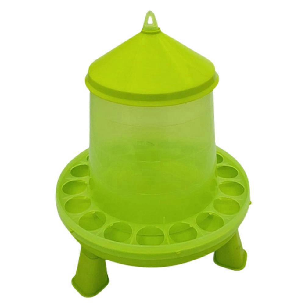 Quality 4 Kilograms Plastic Poultry Feeder with Lift Off Lid and Feet