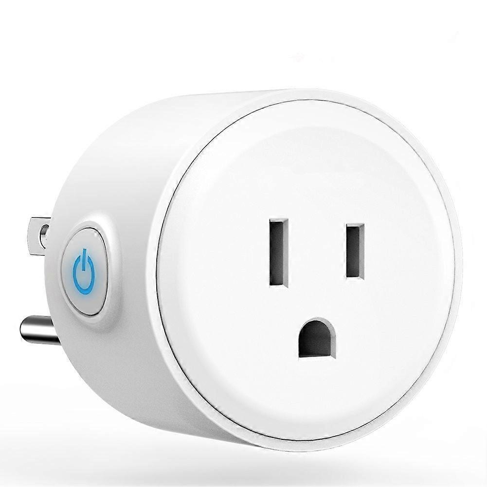Prise intelligente compatible avec Alexa et Google Assistant, prise intelligente pour la commande vocale, mini prise WiFi 