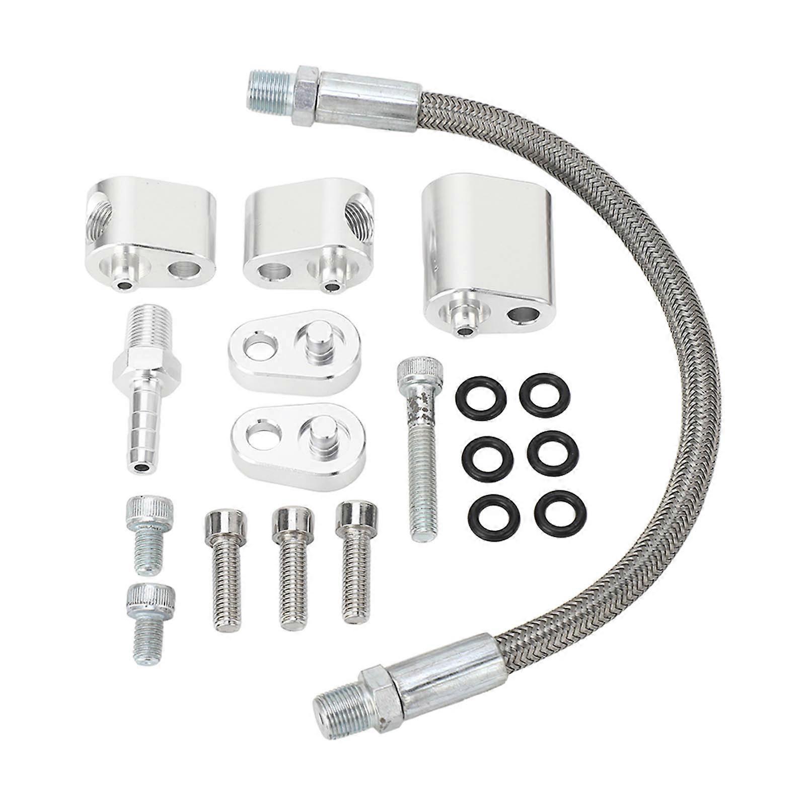 Coolant Crossover Hose Kit Rugged Stable Reliable Anti Aging Throttle Body Bypass Hose Kit For LS Series Engines