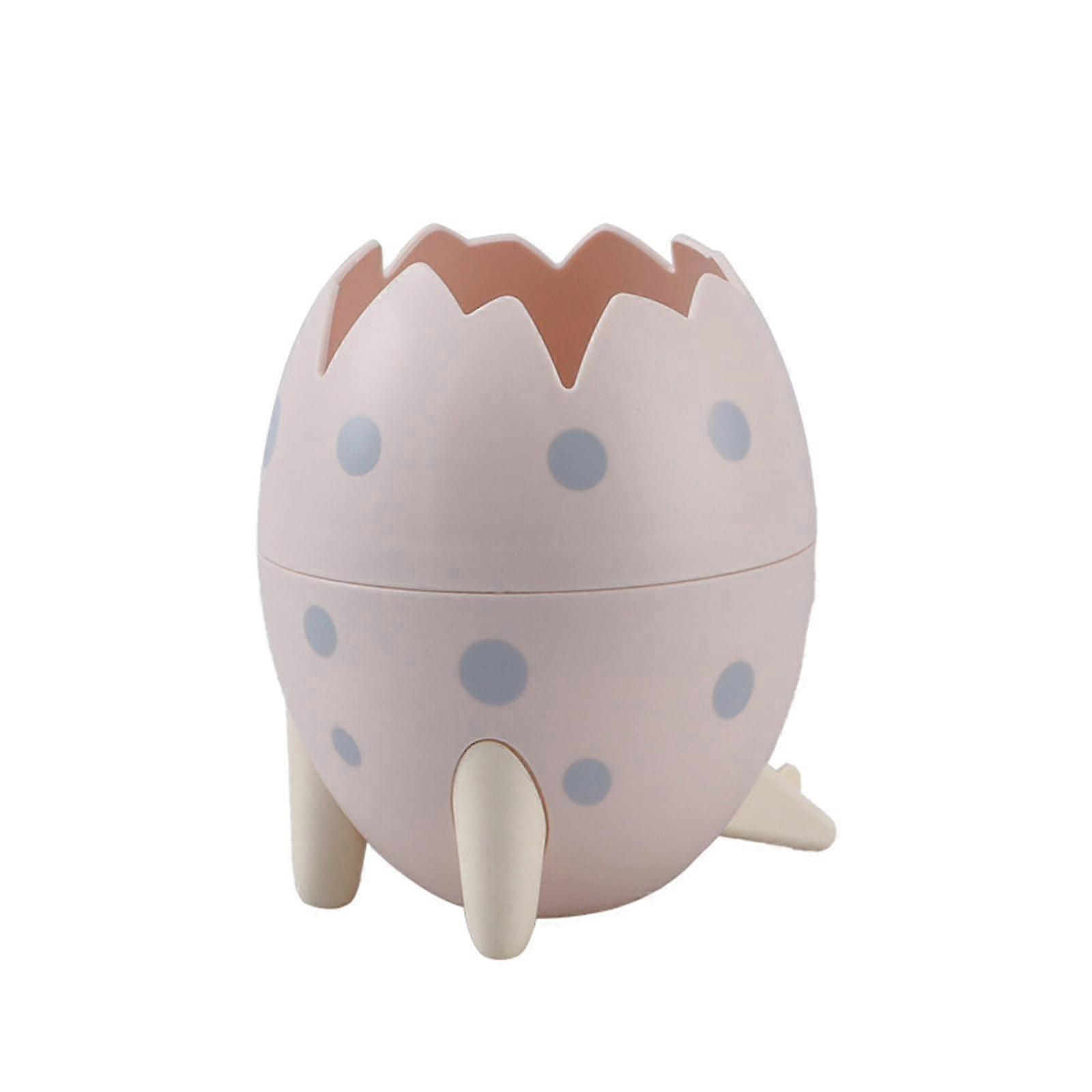 Trash Can Dinosaur Egg Desktop Storage Bucket Clamshell Large Capacity