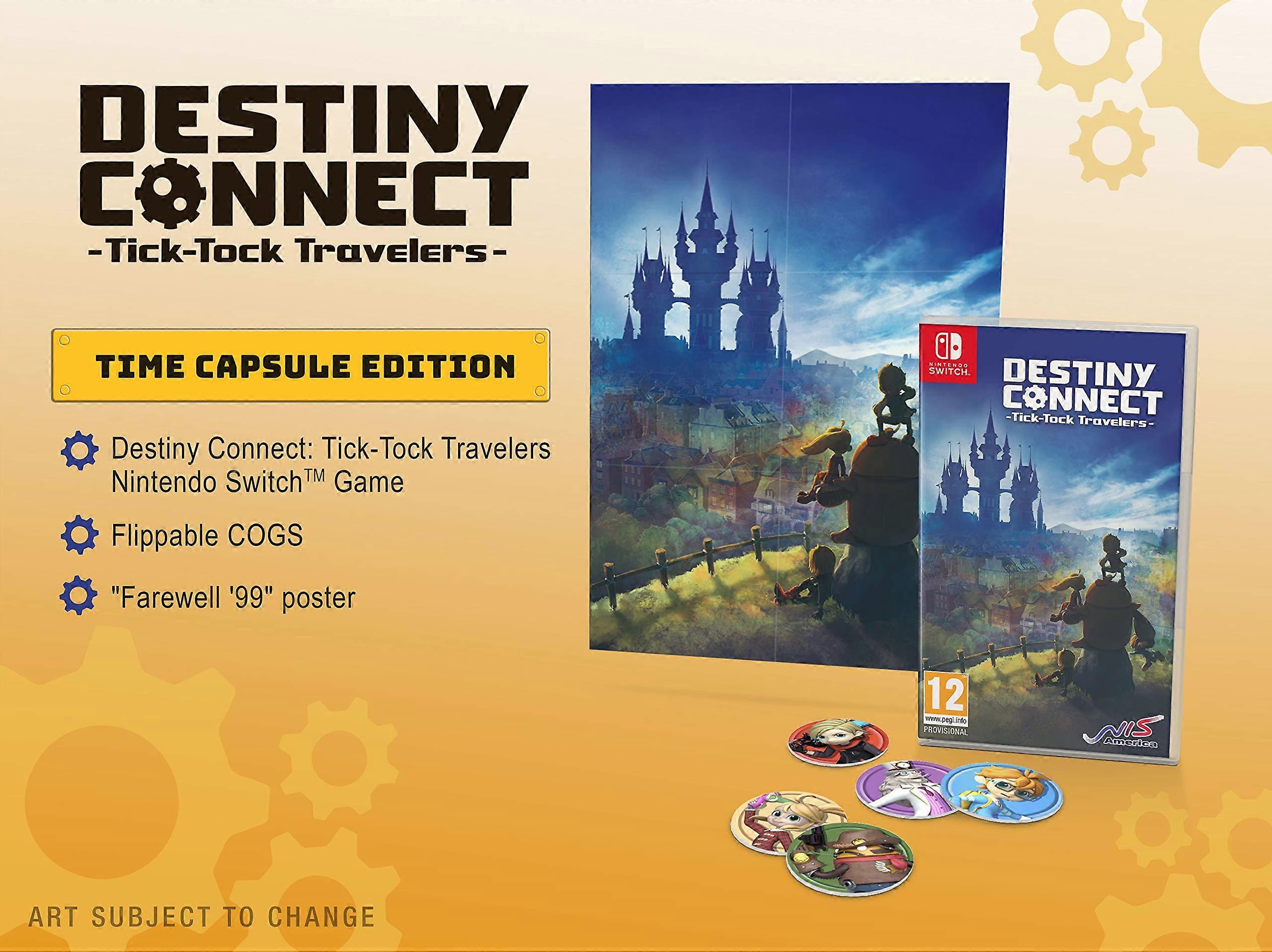 Destiny Connect Tick-Tock Travelers (Time Capsule Edition) (Switch) - Nintendo Switch - PAL - New & Sealed