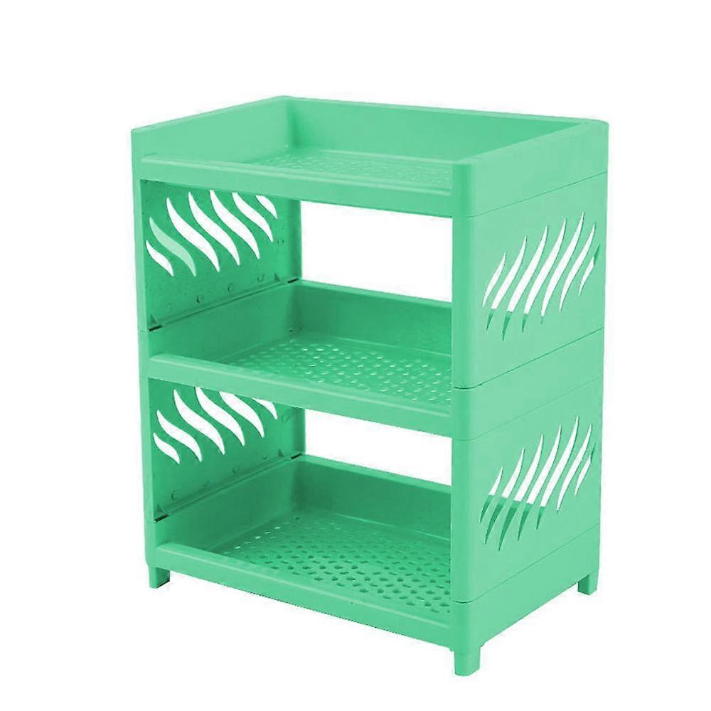 Desktop double-layer storage rack multi-layer detachable dormitory storage rack