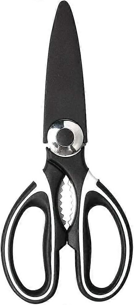 Multifunction Stainless Steel Kitchen Scissors For Meat And Vegetable Sharp Convenient Scissors With Blade Cover