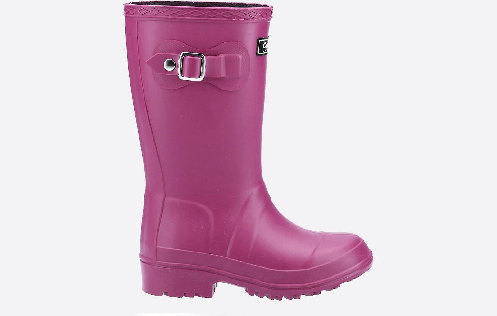 Cotswold WATERPROOF Buckingham Junior Wellington Berry