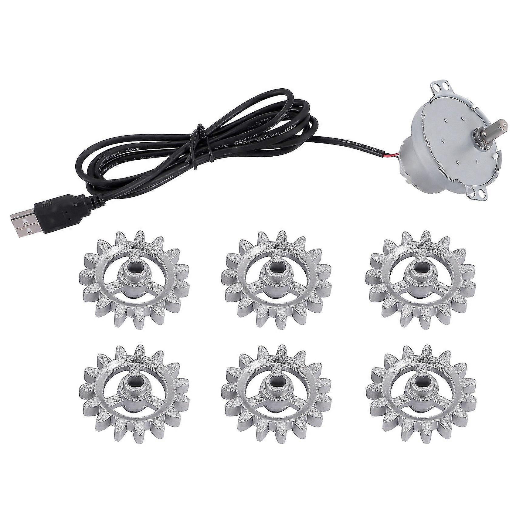 Rotisor automat Grill Instrumente metalice BBQ Frame Gear cu cablu USB Motor Diy Automat Frame Tool