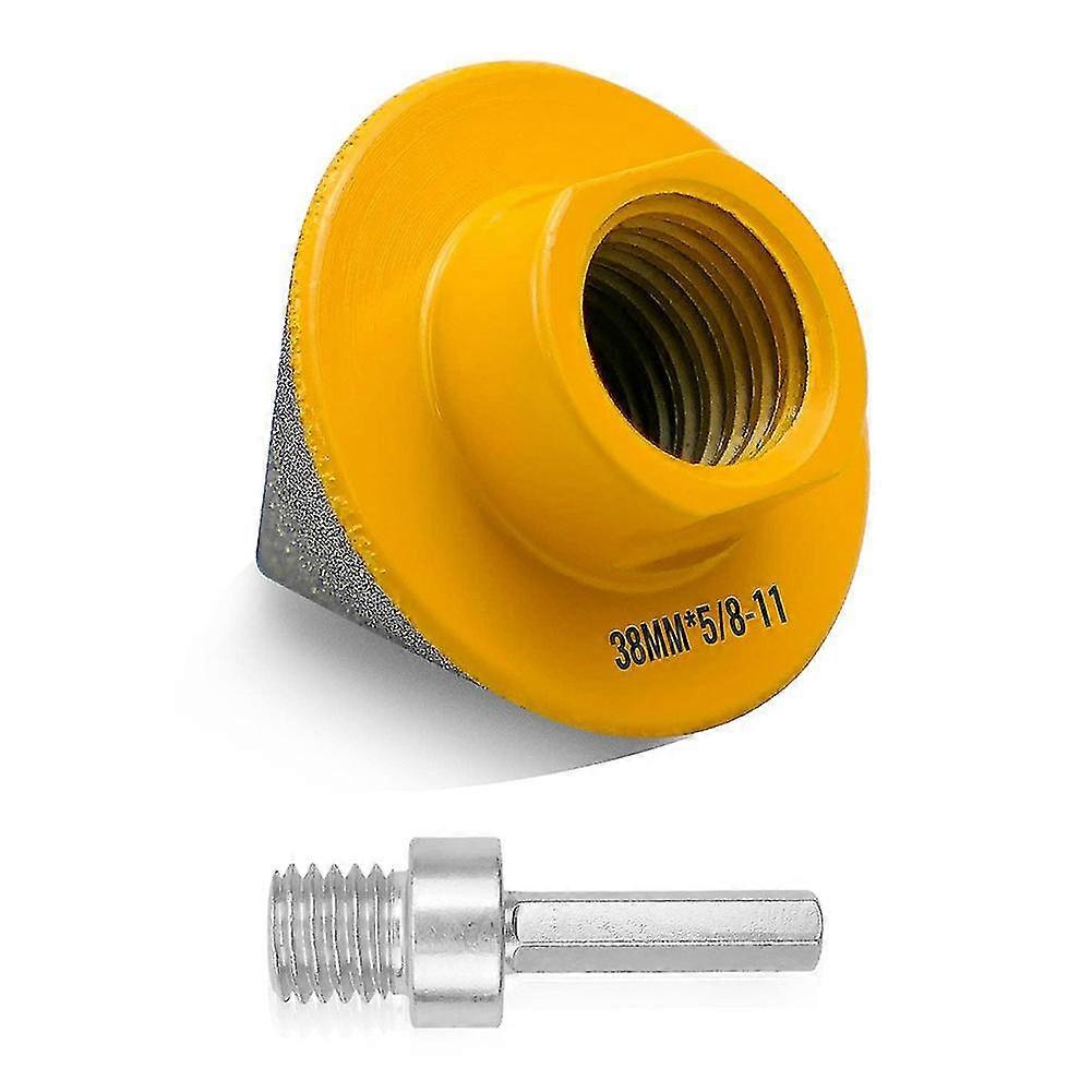 Diamond Beveling Chamfer Bit,1-5/8 In Drill Bit For Enlarging Shaping Trimming,with5/8-11 Inch Thre