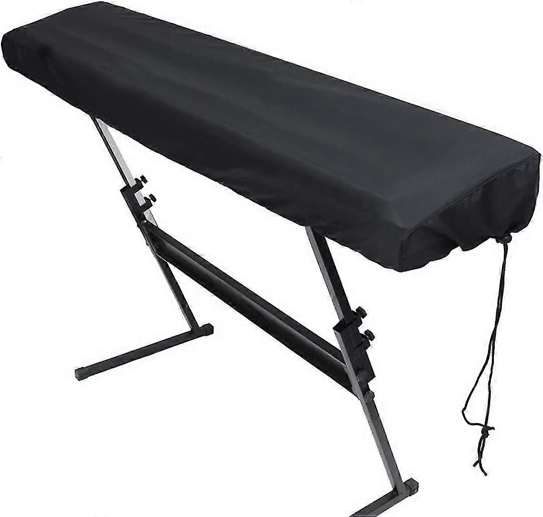 2024 Keyboard Dust Cover For 61/76/88 Keys For Electronic Keyboards, Digital Pianos, Yamaha, Casio, Roland, Game Consoles, Etc. (88 Keys, Black)
