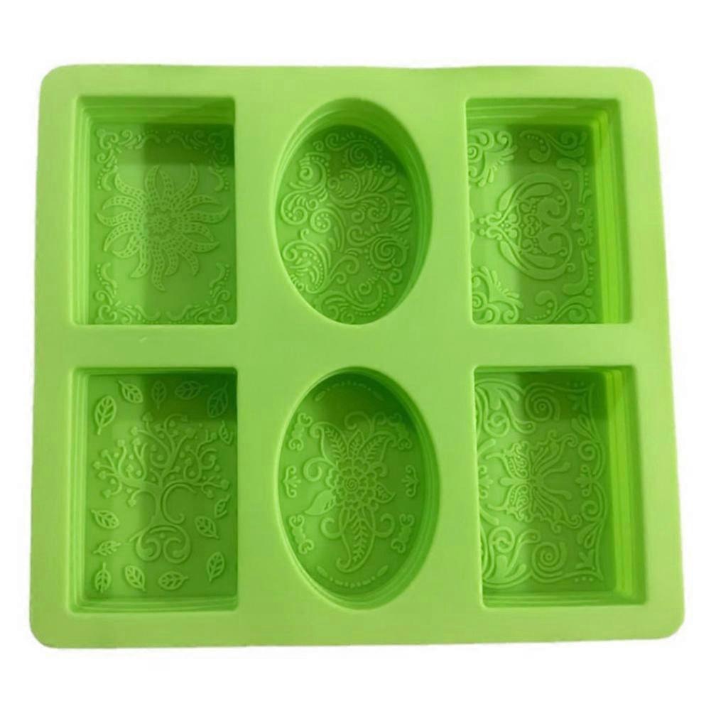 6-groove Cake DIY Mold Irregular Shape Festival Food Mould for Kitchen