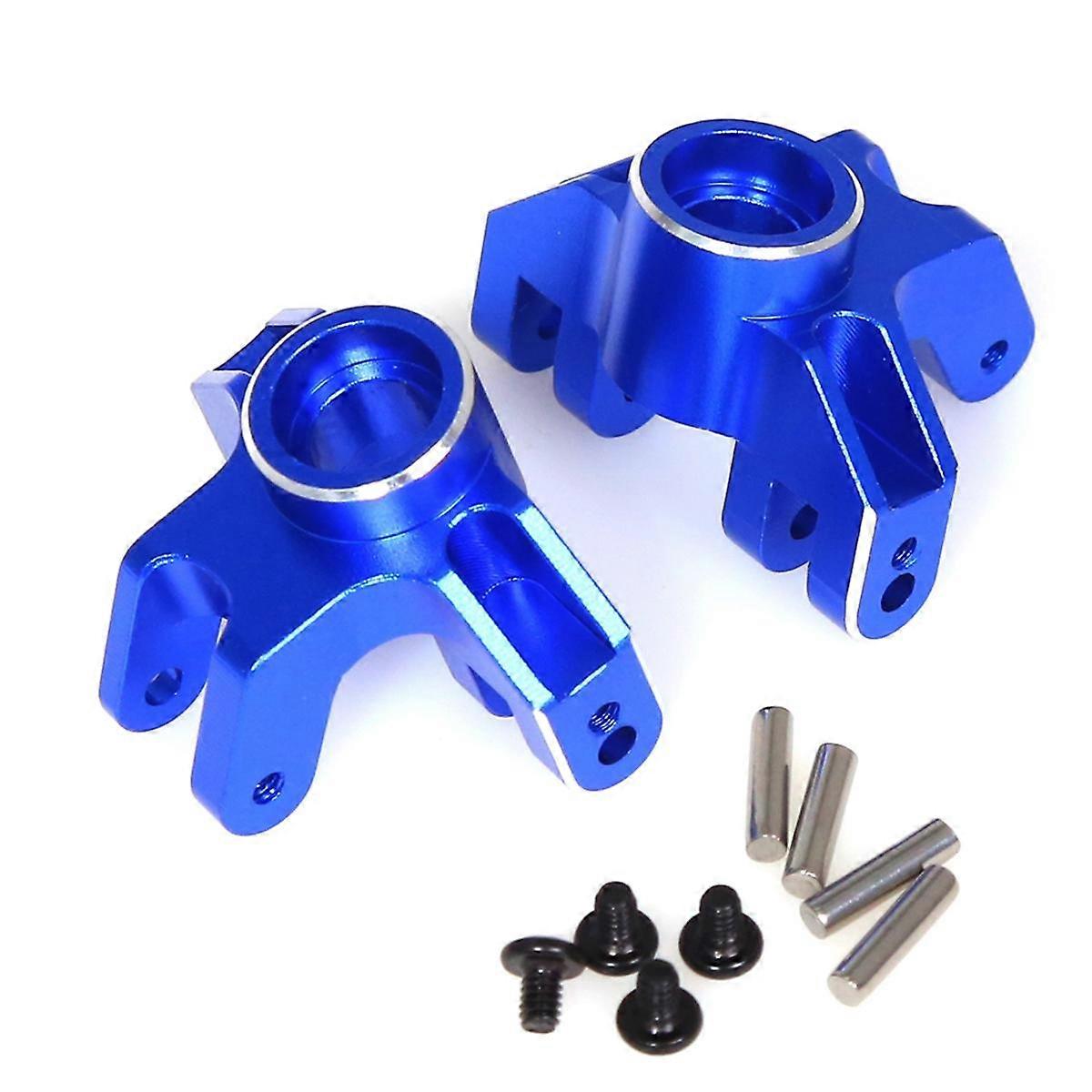 RC Car Upgrade Front Steering Cup Kit for 1/18 Mini Brushed RC Car Upgrade Parts Blue