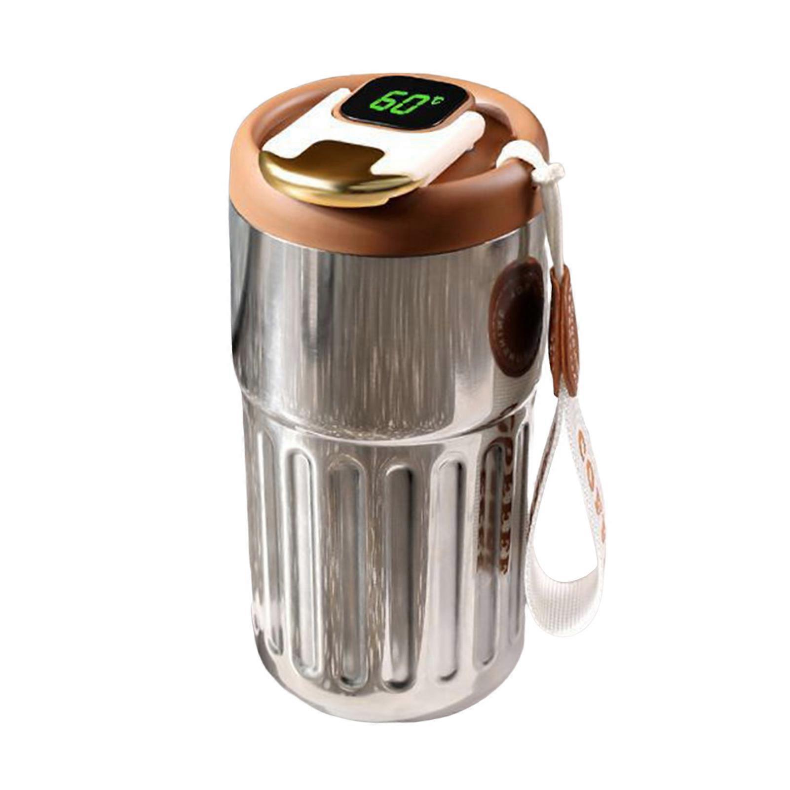 Stainless Steel Insulated Bottle Vacuum Insulation Cup with Rope Handle for Hot Drink & Cold Drink