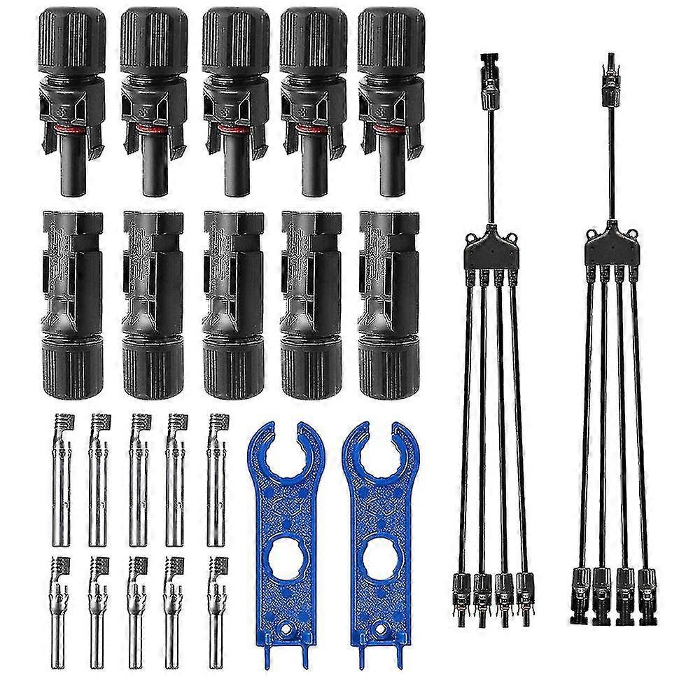Solar Panel Connector Y Type 1 Way 4 Pv Connectors