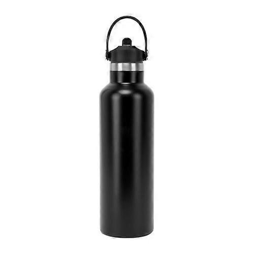 TriDri Plain Flip Up Straw Water Bottle