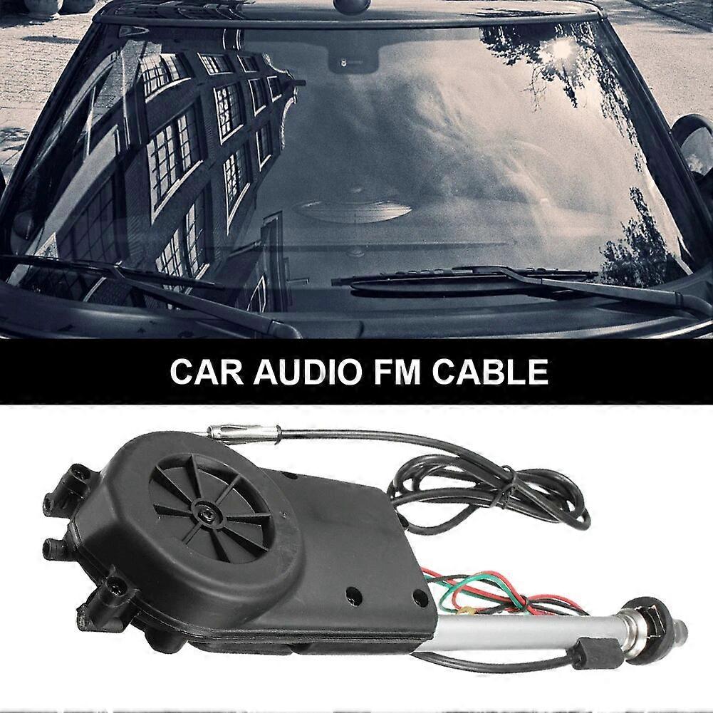 Auto Radio Antenna Telescopic Audio FM Adapter Wire Waterproof Automatic Antenna Low Noise External Micro Relay Auto Outer Parts