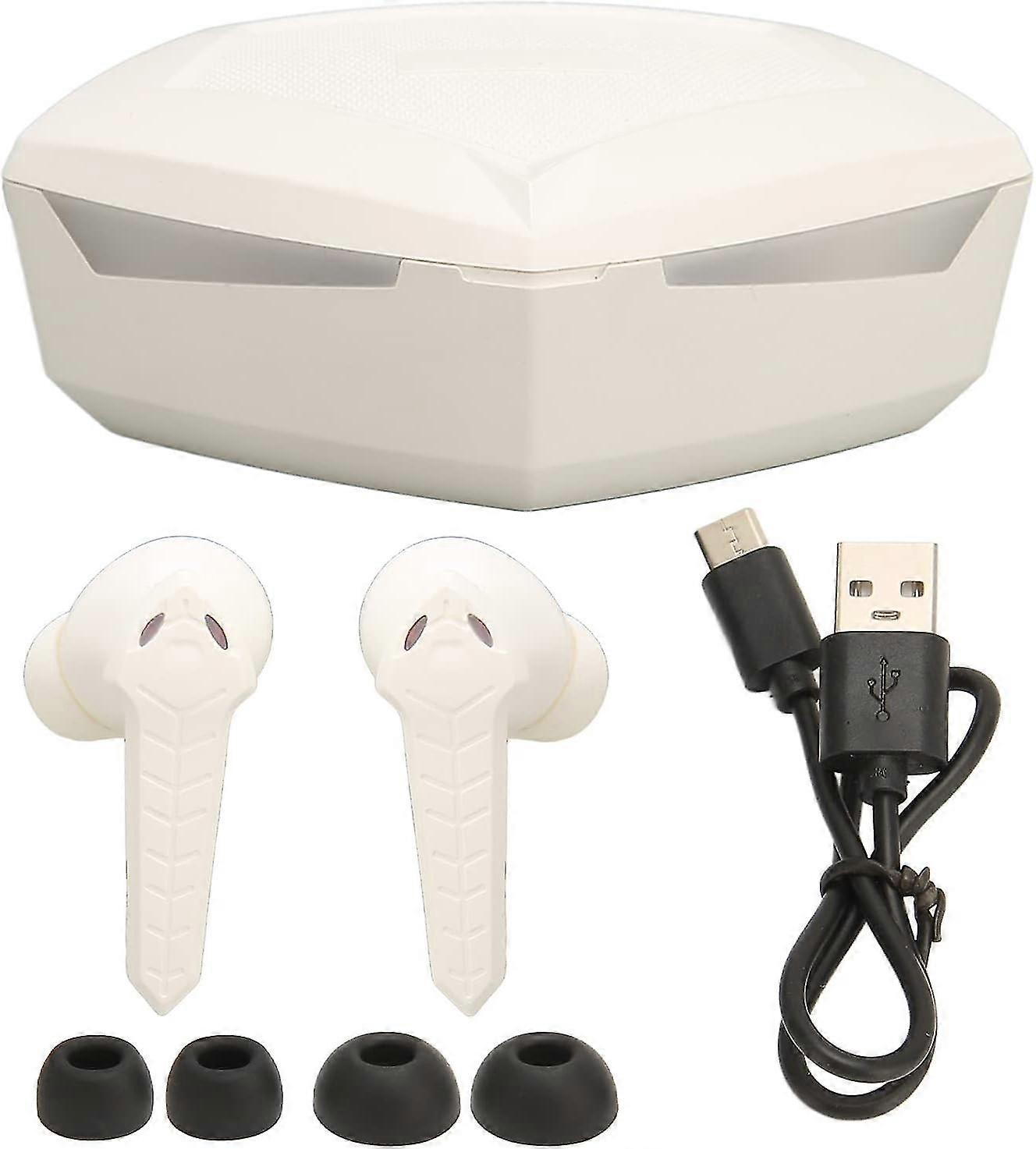 Bluetooth Gaming Earbuds Stereo Low Latency Dual Modes Lång batteritid Trådlös Hörlurar Med Inbyggd Mikrofon För Telefon Bärbar Dator