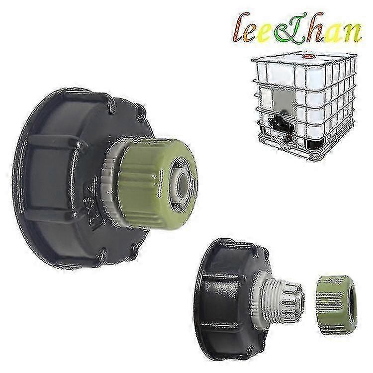 S60x6 Adapter Valve And 3/4-Yvan (only Faucet) suitable for 1000 Liter Ibc Water Tank