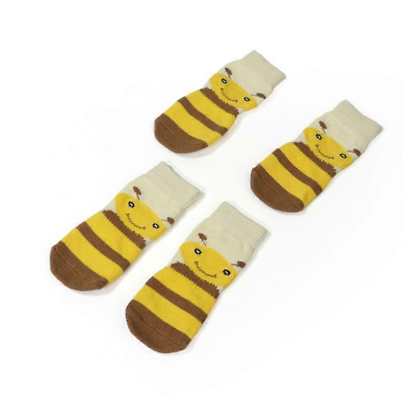 MIMIGO Pet Heroic Anti-Slip Knit Dog Socks&Cat Socks with Rubber Reinforcement, Anti-Slip Knit Dog Paw Protector&Cat Paw Protector for Indoor Wear, Su