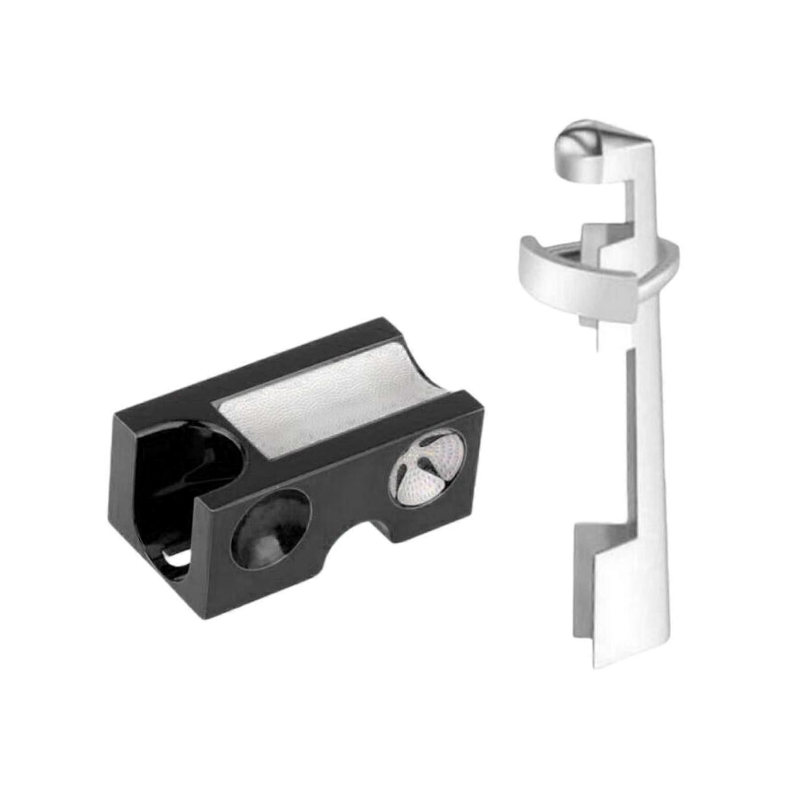 Pool Queue Tip Reparaturwerkzeug Robust Billard Zubehör Pool Queue Shaper 8 in 1 Schwarz