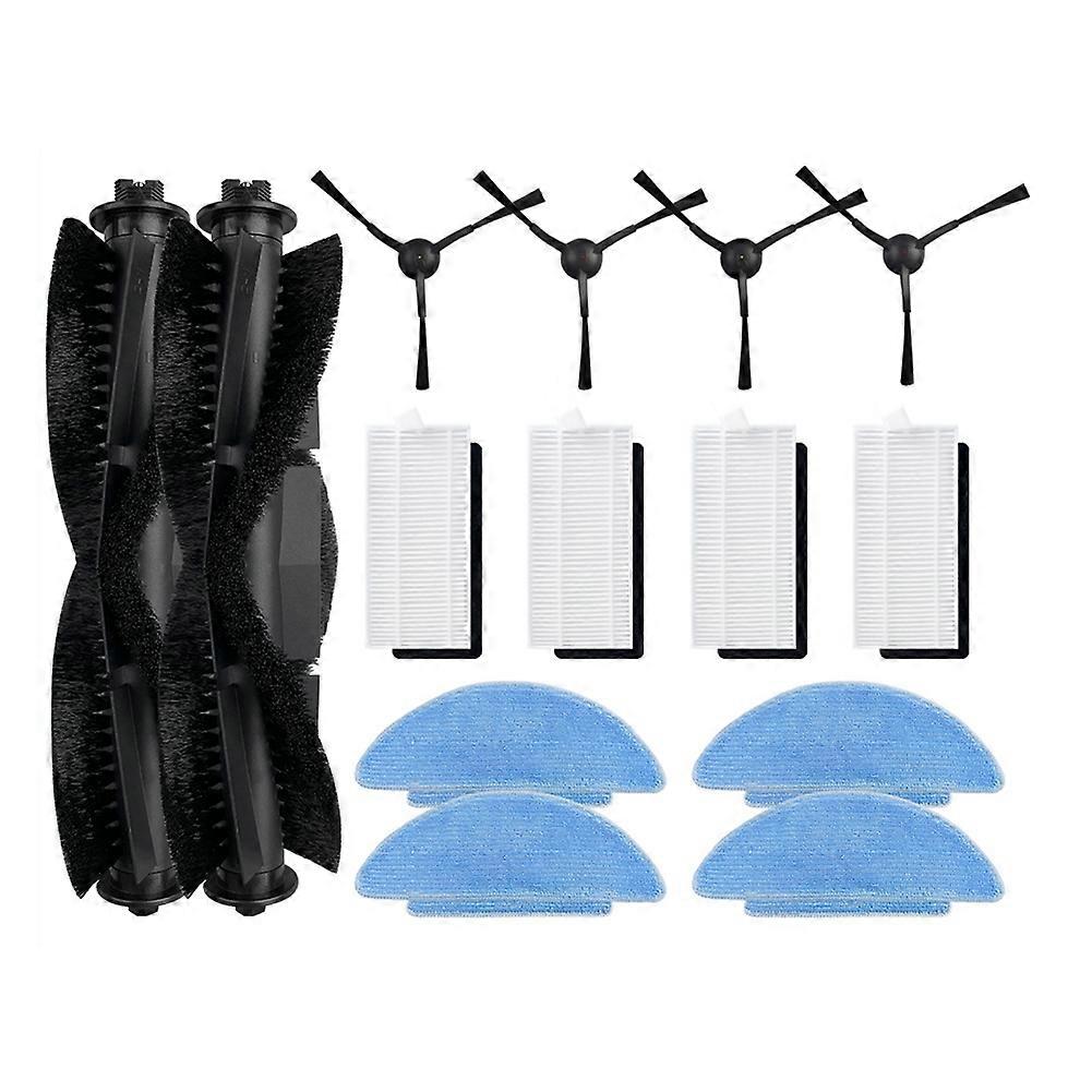Compatible for 7490 Eternal Main Side Brush HEPA Filter Mop Pads Replacement Spare Parts Accessorie