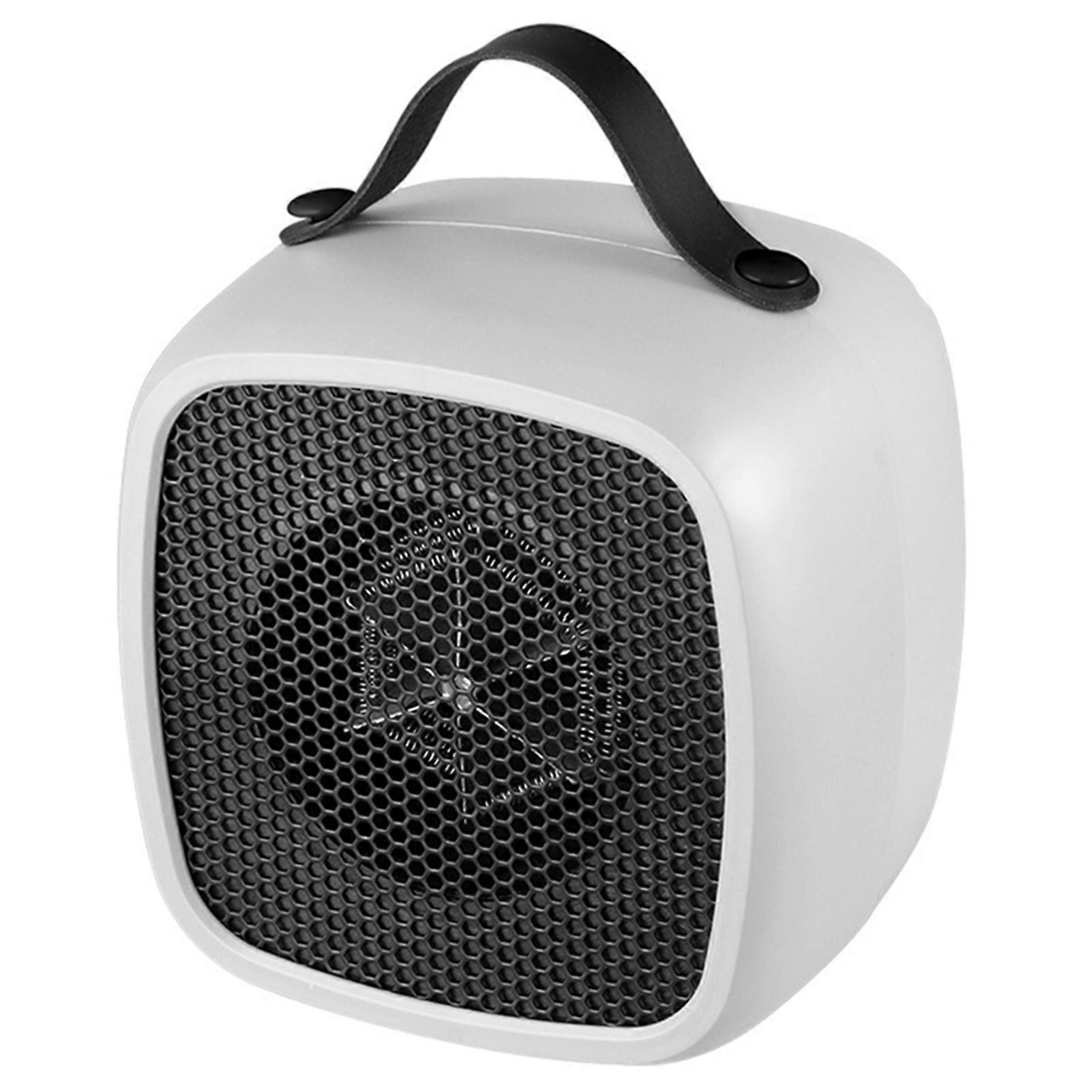 Desktop Mini Mutes Household Heaters 500W PTC-Ceramic Portable Space Heaters Fan for Winter Indoor