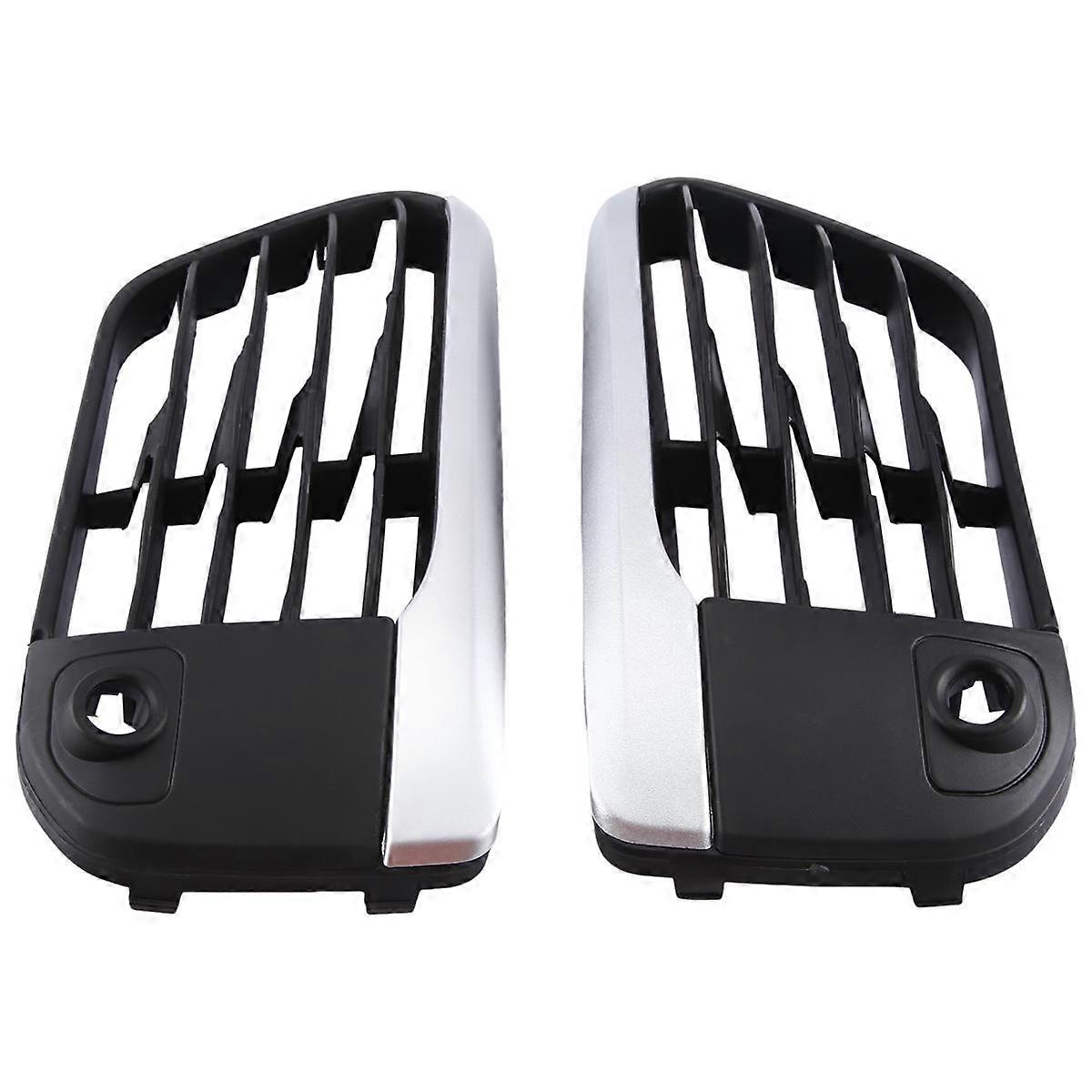 51117453987 51117453988 Front Bumper Windscreen Front Bumper Outer Grille Left+Right Auto Car for F48 X1 2016-2019