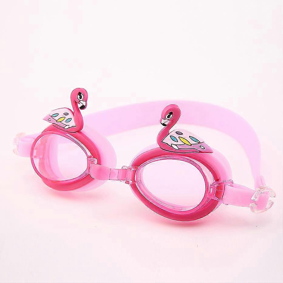 子供のハイエンドの箱入り動物漫画シリーズ子供の水泳ゴーグル防水および防曇HD漫画水泳メガネ1900