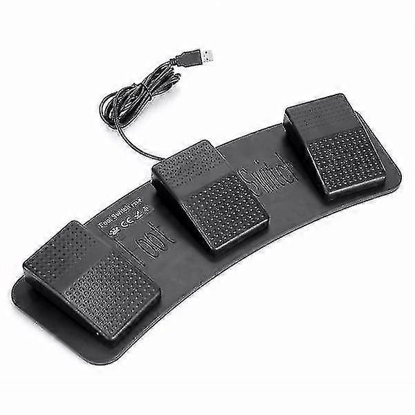 Usb Triple Foot Pedal Optical Switch Control 3 Key Three Button Program Computer Keyboard Mouse Game Action Hid