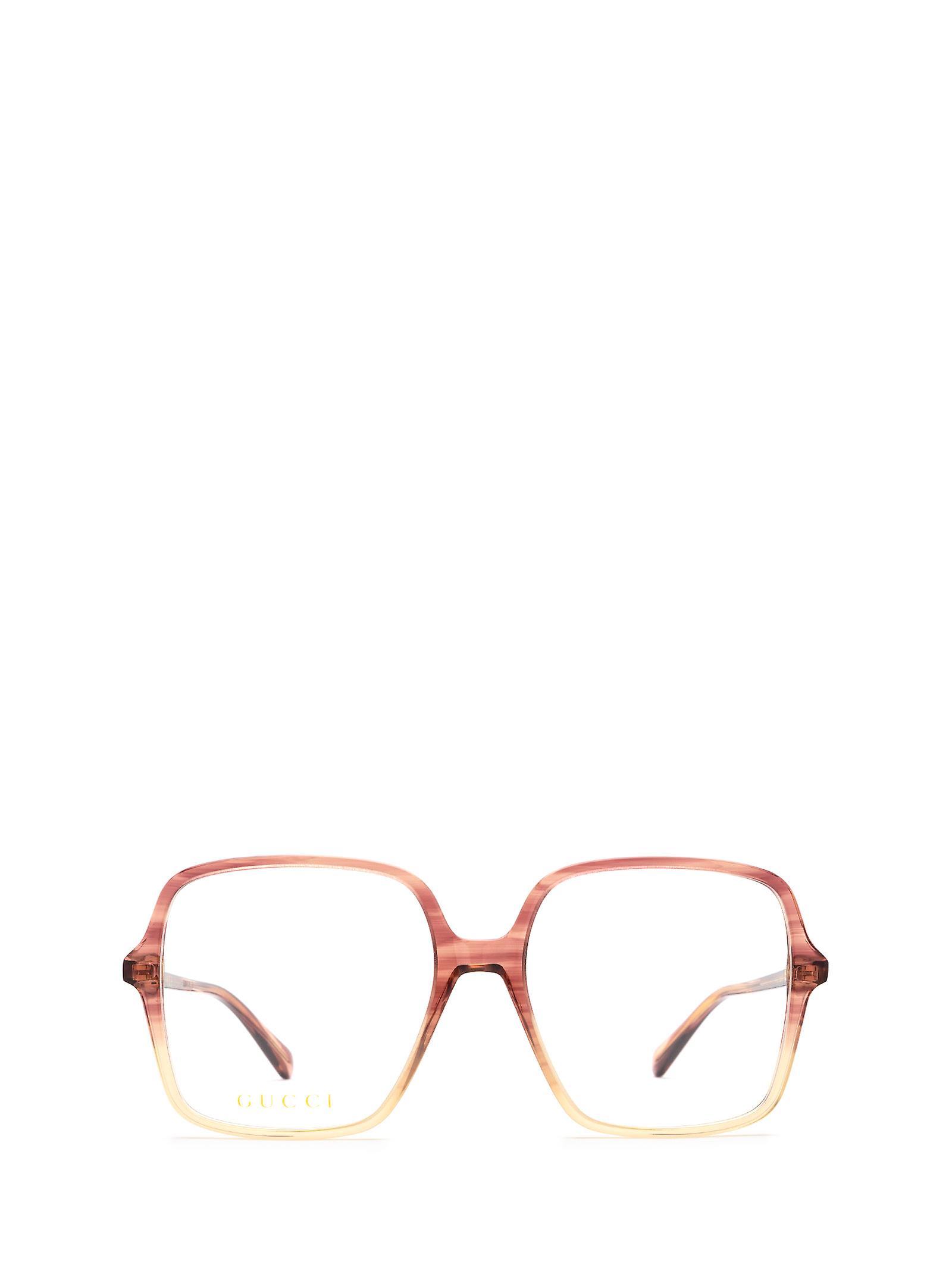 Gucci GG1003O occhiali da vista femminili sfumati rossi | Fruugo IT