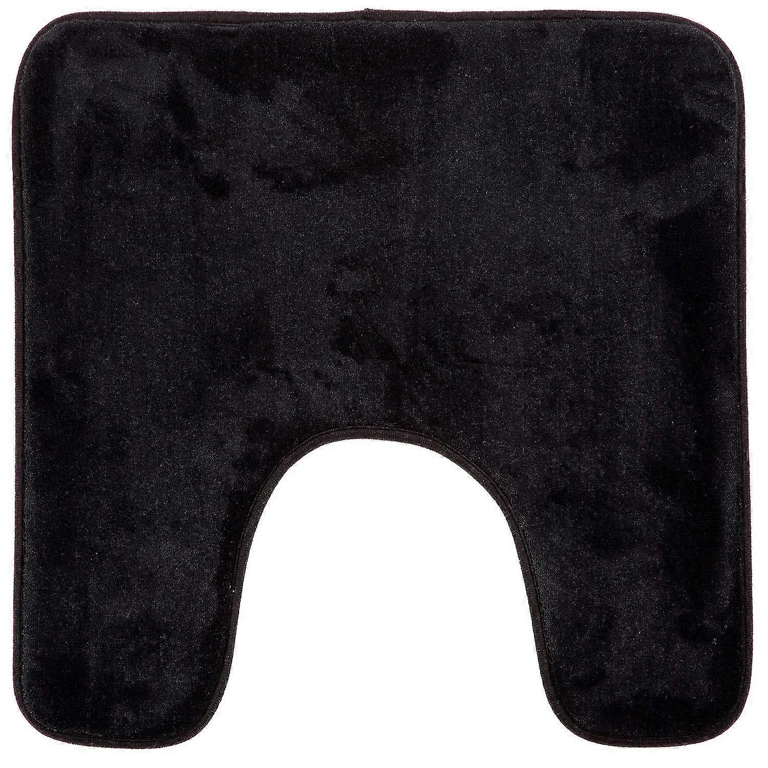 Newway U-Shaped Bathroom Mat - Black