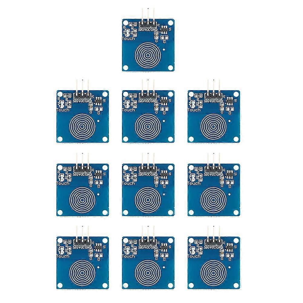 TTP223B Capacitive Touch Sensor Module - 10Pcs, Digital Electrical Equipment