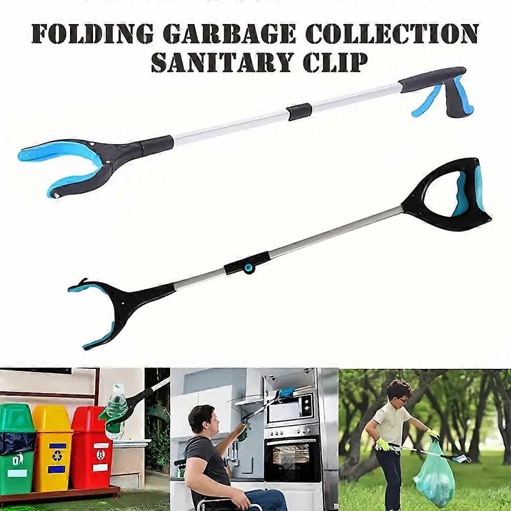 Foldable Grabbers Reachers Clip Non-Slip Practical Items Pick-Up Tool for Elderly People