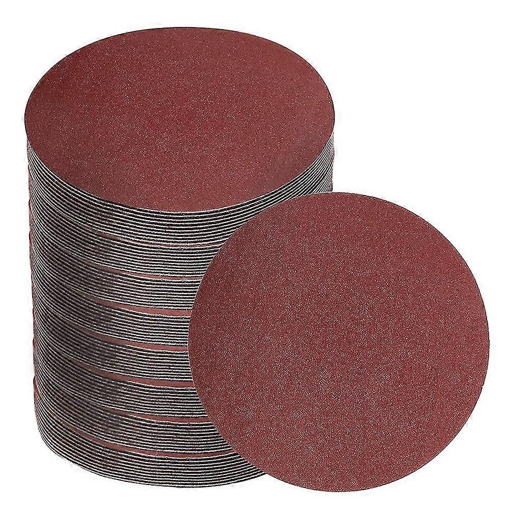 80pcs Sanding Discs Set, 8 Inch And Loop Sandpaper,grits Sanding Discs 801001201802404006008