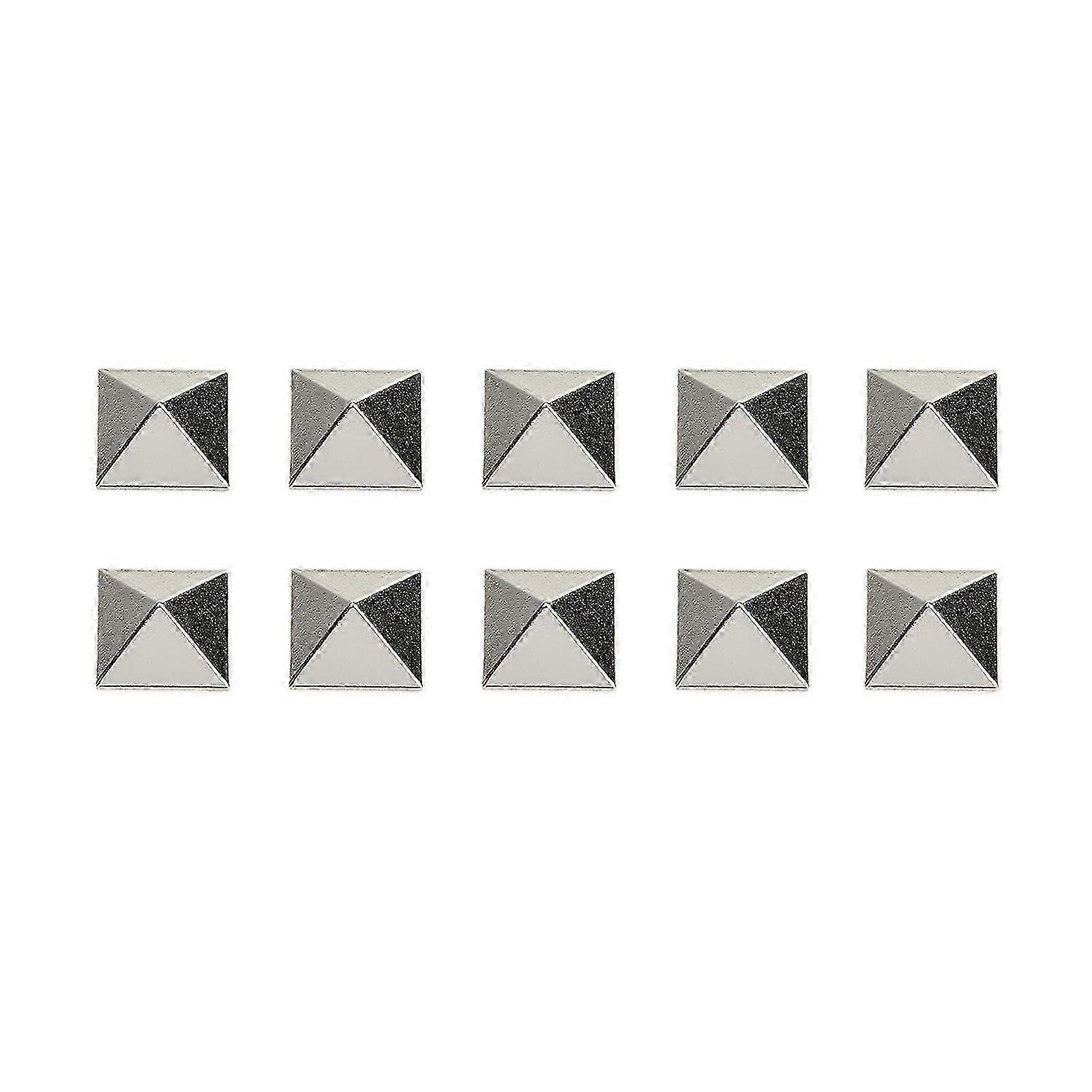 10 יח 'סנובורד רפידות סטומפ סגסוגת אבץ חתיכת פירמידה נגד החלקה סקי אחיזת סנובורד מזרן סטומפ לספורט חורף