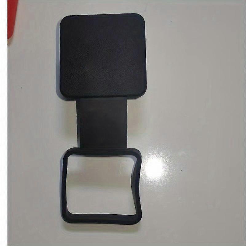 Fits AT4 Black Rubber Heavy Duty 2" Trailer Towing Hitch Receiver Cover For Class 3 And 4
