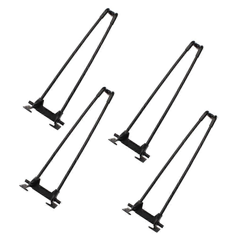 4 Pcs Laptop Desk Foldable Legs Right Angle Support Table Feet Save Space