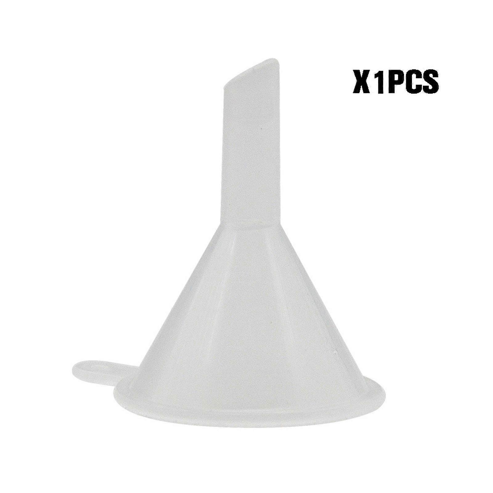 Container Storage Small Funnel With Spoon Spice Powder Tool Portable Durable Mini Color Random