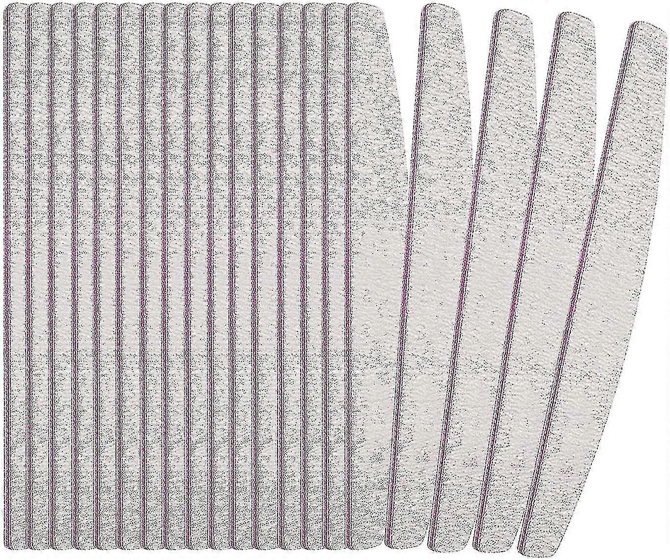 Nail File Set 20pack, Double Sided Emery Board Nail Buffer Files Kit 100/180