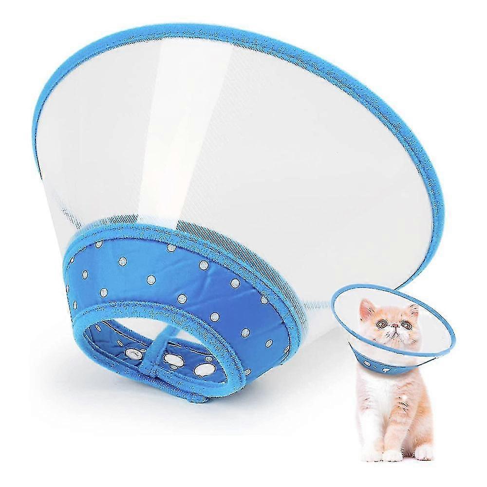 Cat Cone Dog Cone Collar Soft Dotted Recovery Collar After Surgery For Cats Kitten Puppy Small Dogs Pets Animalspet Supplies Protective Cover Protecti