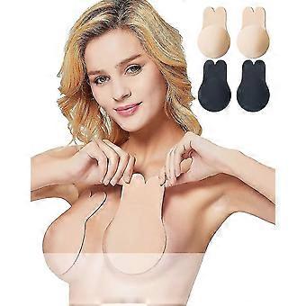 Women"s Push Up Nipplecovers Backless Sticky Breast Lift Tape Strapless Adhesive Bra