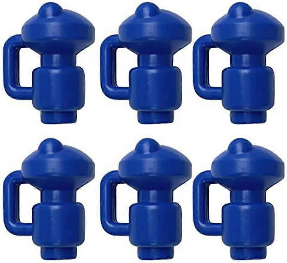 Protective End Caps Trampoline End Caps 6pcs Post Caps  3.2 MM,Particularly Sturdy Weatherproof End Caps