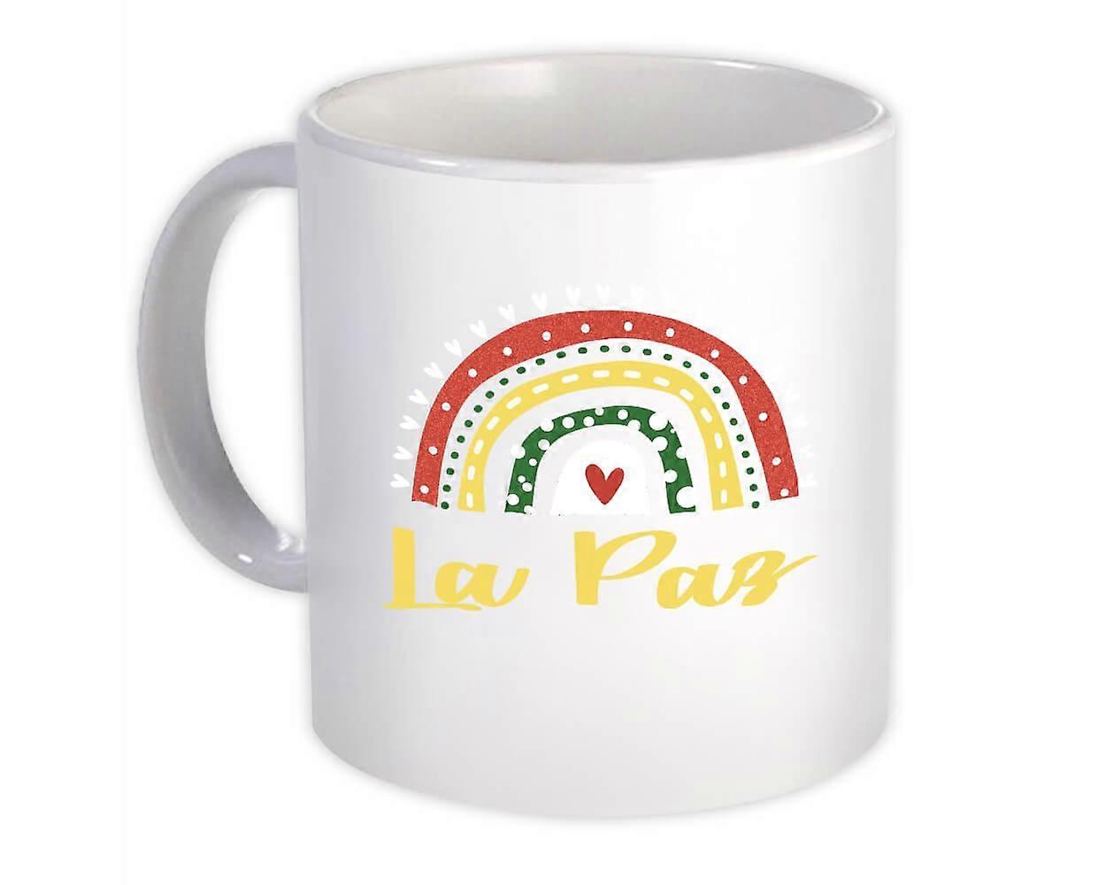 Gift Mug: La Paz Bolivia Rainbow