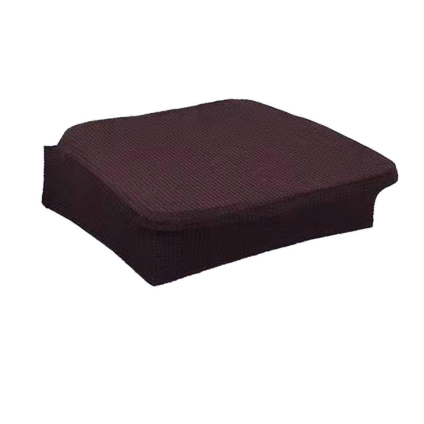 Housse de chaise en tissu extensible Lavable Housse de sige carre accrocheuse Dcoration intrieure