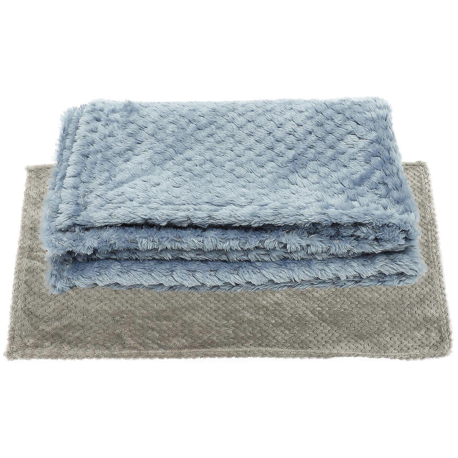 2Pcs Bunny Blankets Guinea Pig Blankets Comfortable Pets Blankets Pet Cage Liners Sleeping Blankets