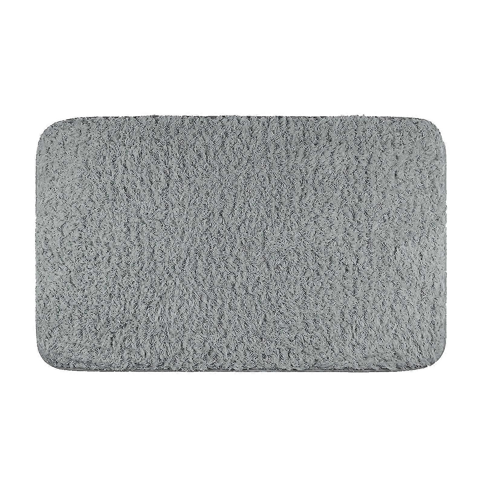 Floor Mat Keep Cleaning Versatile Easy To Clean Skin-touch Anti-slip Highly Water Absorbent Polyester Soft Feeling Floor Carpet Bathroom Supply Kaesi