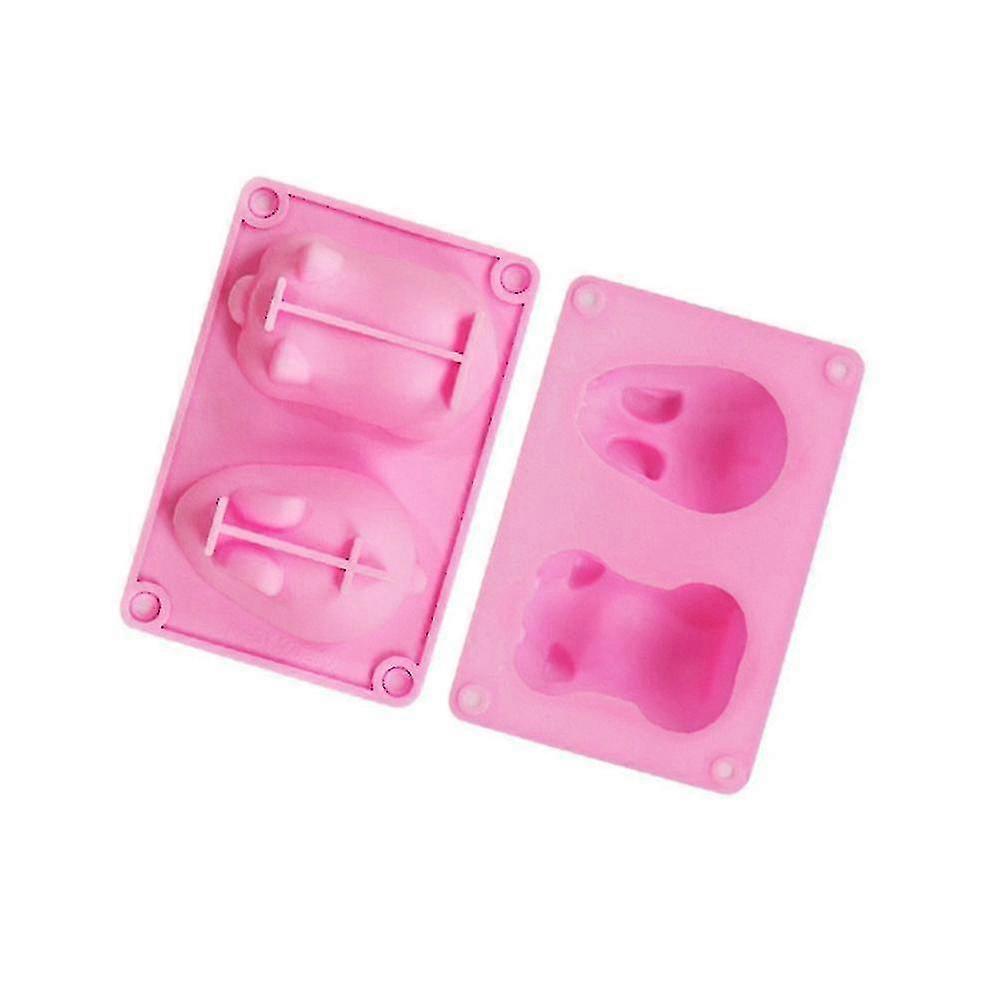 Handmade Cake Mold Non-stick Kitchen Supplies Bakeware 3d Pudding Diy Silicone