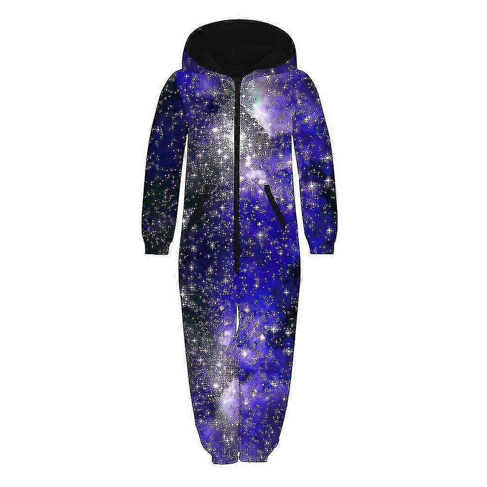 هالوين أطفال 3D طباعة الرمز البريدي طويل الأكمام بذلة مقنعين بدلة ملابس عالية الجودة